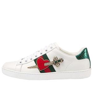Кроссовки ace embroidered 'bee' Gucci, белый