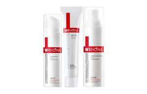 Winona Набор для путешествиков для снятия покраснений и увлажнения успокаивающий, увлажняющий и восстанавливающий 15г+15г+30г