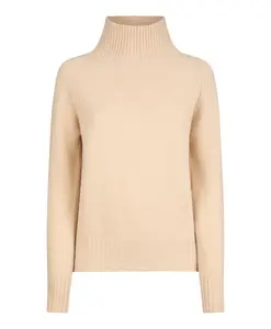 Свитер с высоким воротником песочного цвета Dondup, бежевый