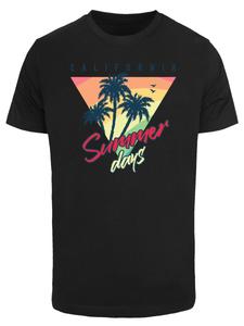 Рубашка F4NT4STIC California Palmen Retro, черный