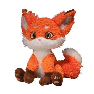 Очаровательная милая плюшевая кукла с дизайном питомца, высота 35см/55см Abay, оранжевый