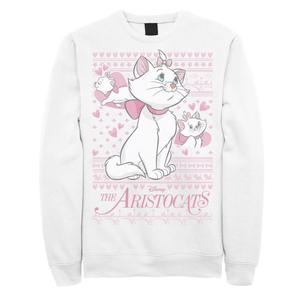 Мужской свитер Disney Christmas The Aristocats Marie Ugly, толстовка Licensed Character
