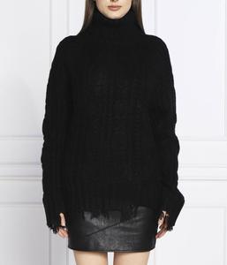 Свитер женский Silvian Heach с рваным эффектом, черный