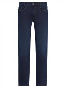 Джинсы PIPE Saddle Stitch с пятью карманами, темно-синего цвета с черной покраской Paddock's
