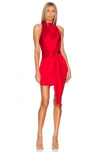 X revolve платье sandrine от Amanda Uprichard, ruby
