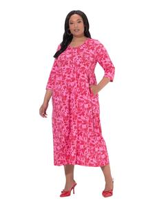 Ulla Popken Розовое платье