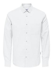 Футболка ALVARES белого цвета Only&Sons