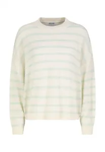 Джемпер gestreift Sublevel, Light-Green