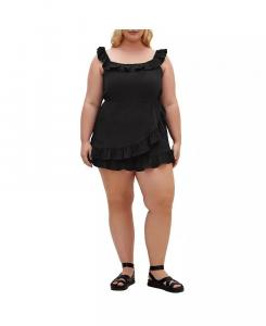 Комбинезон Christa Plus Size CITY CHIC, черный