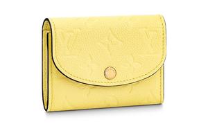 LOUIS VUITTON Кошелек из коровьей кожи женский Yellow