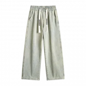 Джинсы Unisex IGOI, Yellow Mud (Тенсел Лиоцелл Охлаждающие Тонкие)