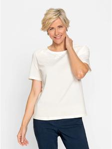 Рубашка с круглым вырезом цвета экрю WITT WEIDEN