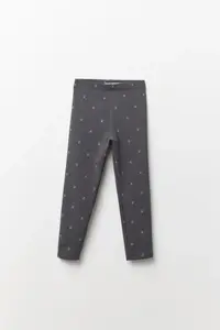 Леггинсы флисовые разноцветные Sfera, серый