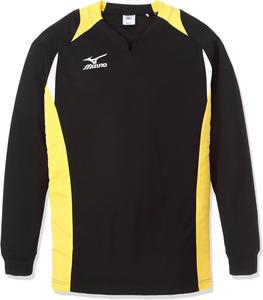 Волейбольная толстовка Mizuno 59SV324, черный/желтый