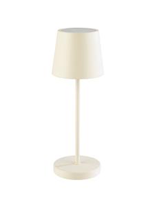 Настольная лампа белого цвета, Ø 9 см, H: 25 см, металл APS