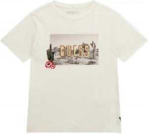 GUESS Мужская футболка с коротким рукавом Eco, Salt White