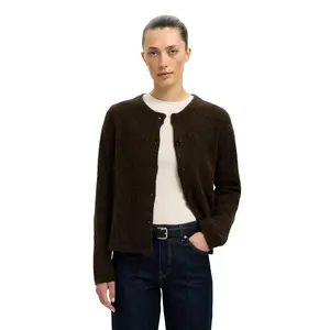 Кардиган Selected Lulu New, коричневый