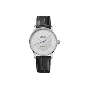 MIDO Часы Men's Baroncelli Watch, Silver White Watch Dial