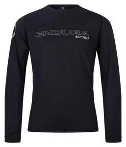 Детская футболка Endura MT500 Burner с длинным рукавом, черная