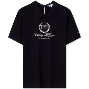 Футболка поло женская Tommy Hilfiger, павлиний зеленый L4B