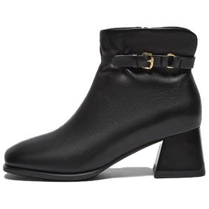 BASTO Ботинки женские черные, абрикос