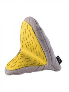 Vialli Design Прихватка для духовки серо-желтого цвета