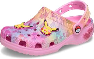 Детские кроксы Crocs Classic Pokemon, розовый