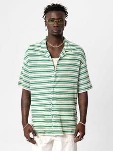 Рубашка на пуговицах Comfort fit VAMOS CLO, цвет Green/White