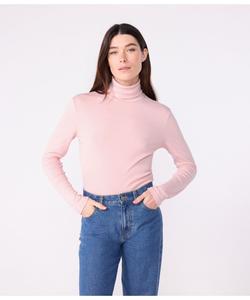 Футболка с длинными рукавами и высоким воротником