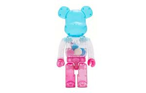 BE@RBRICK Medicom Toy 1000% Bilibili Clear Blue Powder модные фигурки 70см