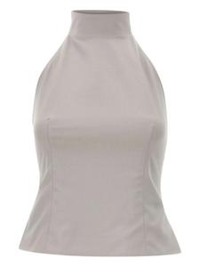 Майка с халтернеем REMAIN, серый