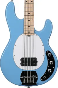 Бас-гитара Sterling StingRay RAY4 на 4 струны, гриф из твердого клена, цвет Chopper Blue