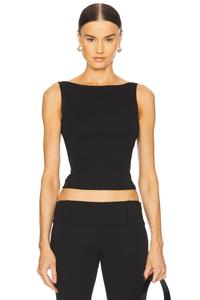 Топ Chloe Loba, black