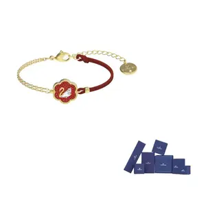 Позолоченный браслет для женщин Swarovski