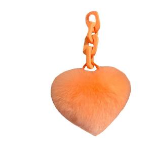 Сердечко-подвеска плюш высотой 10 см FKOFR