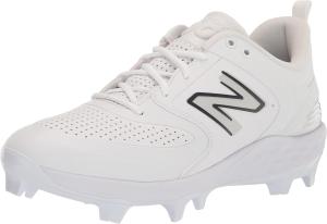 Мужские бейсбольные кроссовки New Balance Fresh Foam 3000 V7 Molded, Synthetic White/White