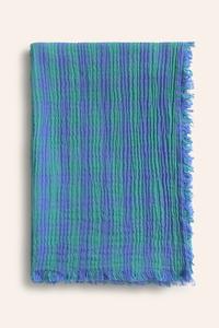 Скатерть хлопковая Насау 120 х 180 см Calma House, синий