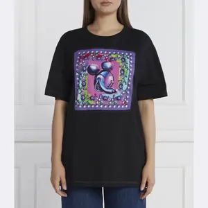 Футболка стандартного кроя Desigual, черный