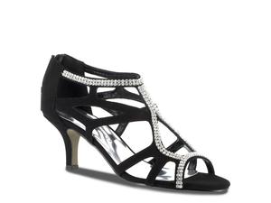 Сандалии замшевые Easy Street Flatter, черный