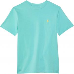Футболка Polo Ralph Lauren Kids Cotton Jersey Crew Neck Tee, цвет Parakeet