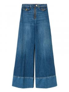 TWINSET широкие джинсы, синий