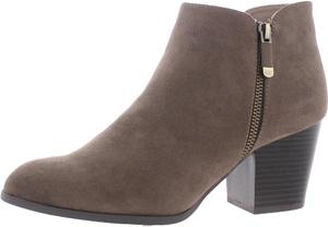 Женские ботильоны Style & Co. Masrinaa с имитацией кожи и заостренным носком миндалевидной формы, Grey Mc