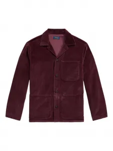 Вельветовая рубашка с длинными рукавами POLO RALPH LAUREN, красный