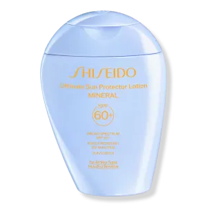 Ультразащитный лосьон с минеральной защитой от солнца SPF 60+ Shiseido