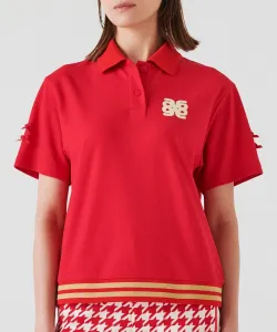 Поло с короткими рукавами и быстросохнущей УФ-защитной лентой Archivio, цвет Red(020)