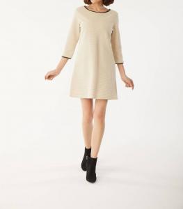 Платье-сорочка кремового цвета Isle