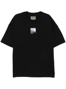 Футболка с графичным принтом Musium Div., черный