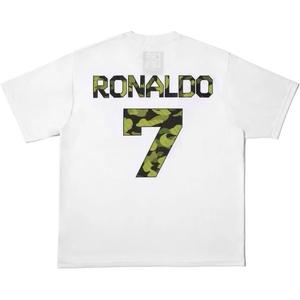 Футболка unisex x CR7 LIFE CR7 LIFE Collaboration FW25 A BATHING APE, белый