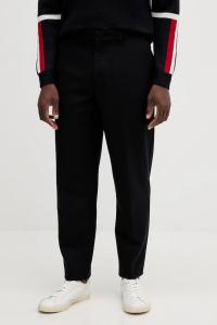 Шерстяные брюки Armani Exchange, темно-синий