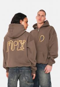 Толстовка на молнии Multiply Apparel, коричневый